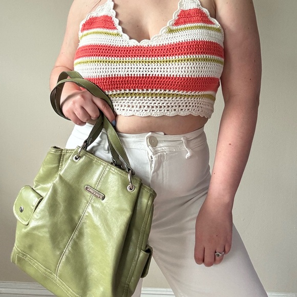 Strada Green Shoulder Bag - Picture 1 of 6